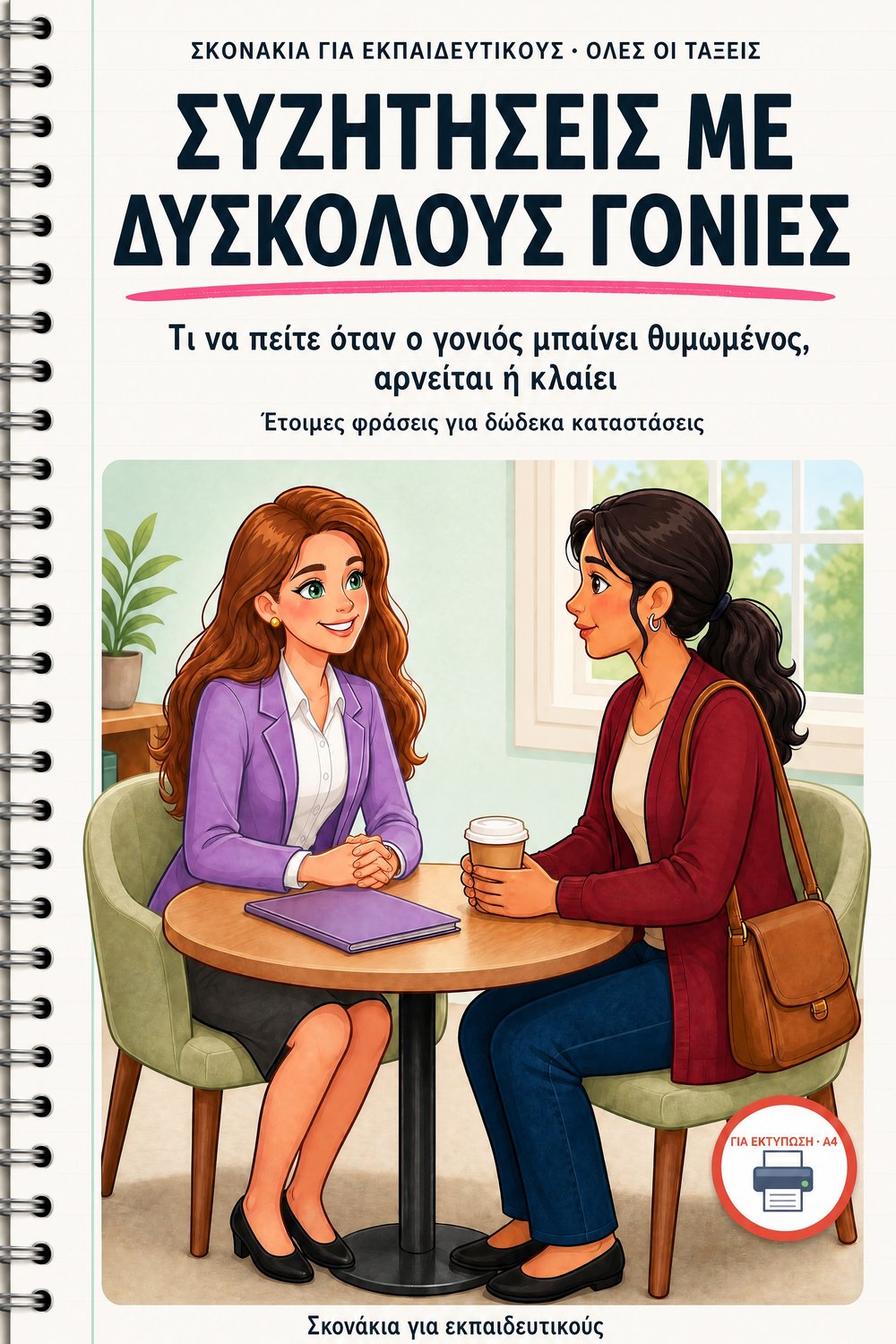 Συζητήσεις με δύσκολους γονείς — σελίδα 1